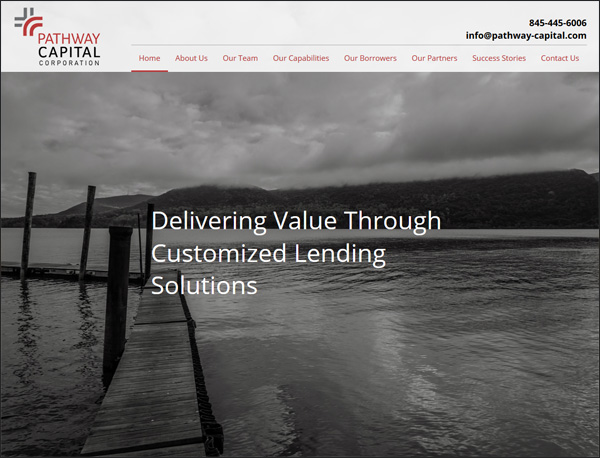 Pathway Capital Website Copywriting